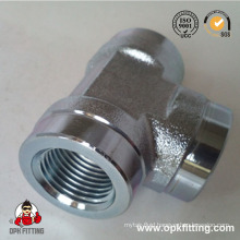 Bsp Female ISO 1179 Tee Hydraulic Fitting GB-Pk